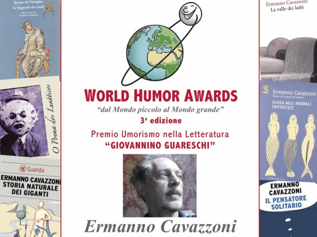 Ermanno Cavazzoni “Premio Guareschi 2018” Umorismo in Letteratura