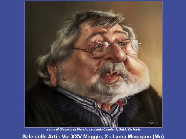 (Italiano) Le Caricature di Guccini a Lama Mocogno